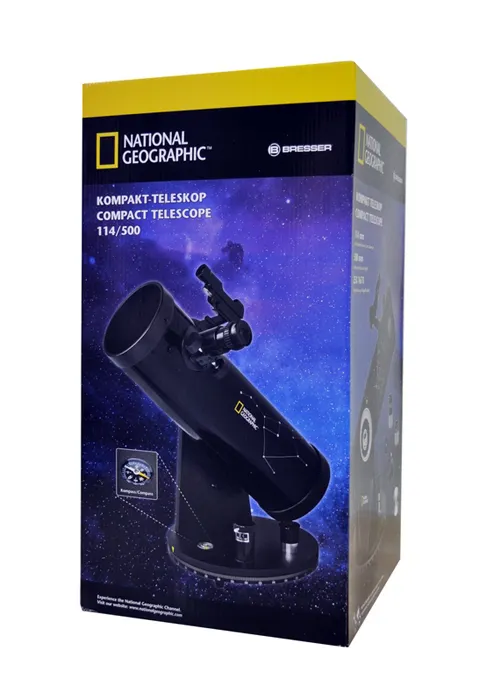 photograph Bresser National Geographic Dob 114/500 Telescope,  2