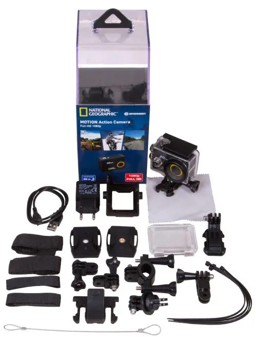 image Bresser National Geographic Full-HD Action Camera (WP, 140°),  2
