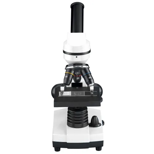 photograph Bresser Junior Biolux SEL 40–1600x Microscope with case, white,  4