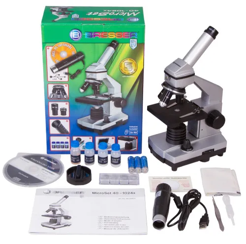 photo Bresser Junior 40–1024x Microscope, without Case,  11