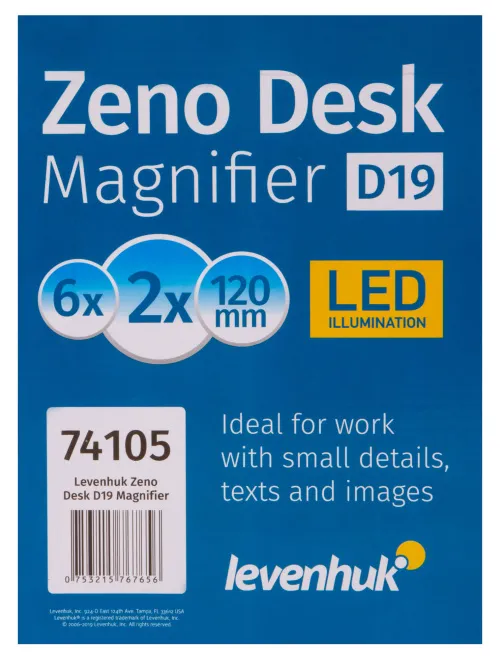 image Levenhuk Zeno Desk D19 Magnifier,  13