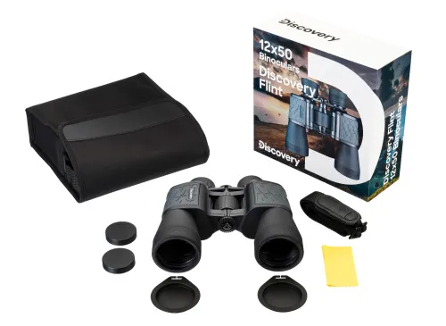 photo Levenhuk Discovery Flint 12x50 Binoculars,  5