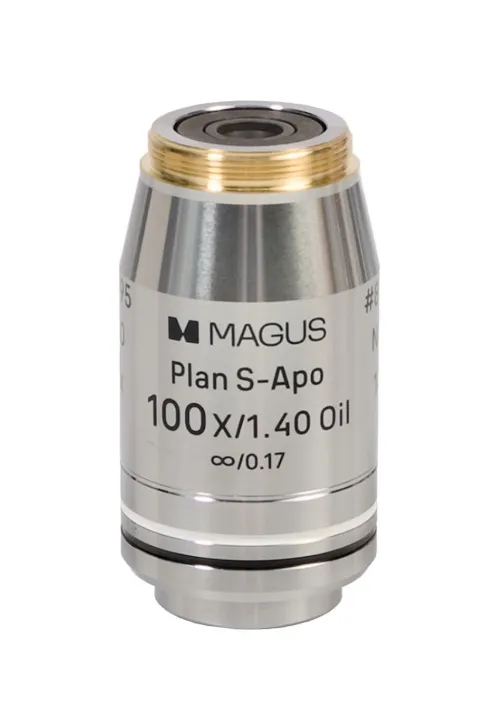 photo MAGUS FL S-APO60 PlanF S-Apo 4х/10х/20х/40х/100х oil ∞/0.17 H60mm Objective Set,  10