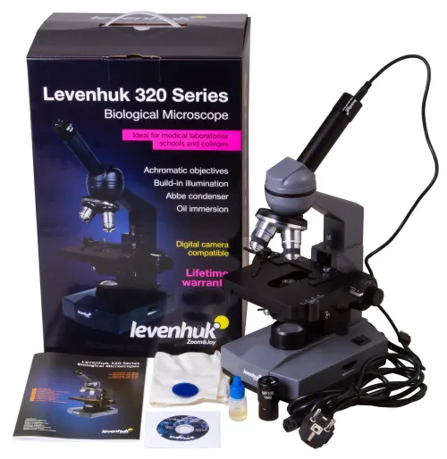 photograph Levenhuk D320L BASE 3M Digital Monocular Microscope,  2