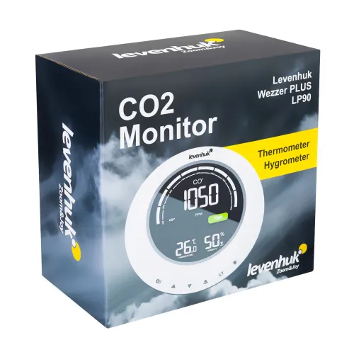 photograph Levenhuk Wezzer PLUS LP90 CO₂ Monitor,  8