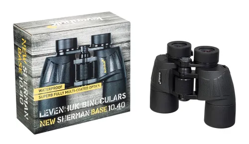 photo Levenhuk New Sherman BASE 10x40 Binoculars,  5