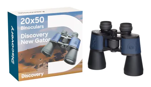 photograph Levenhuk Discovery New Gator 20x50 Binoculars,  5