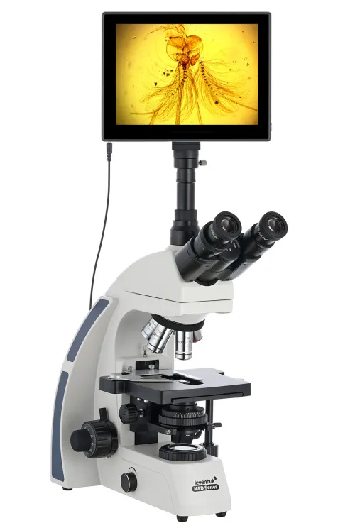 picture Levenhuk MED D40T LCD Digital Trinocular Microscope,  5