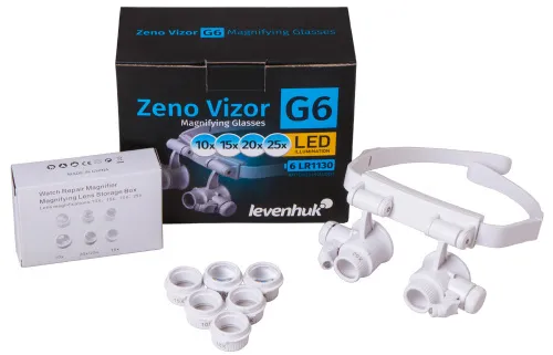 photo Levenhuk Zeno Vizor G6 Magnifying Glasses,  2