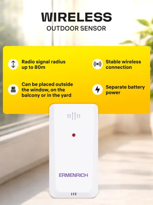 photograph Ermenrich Report WR30 Weather Station,  15