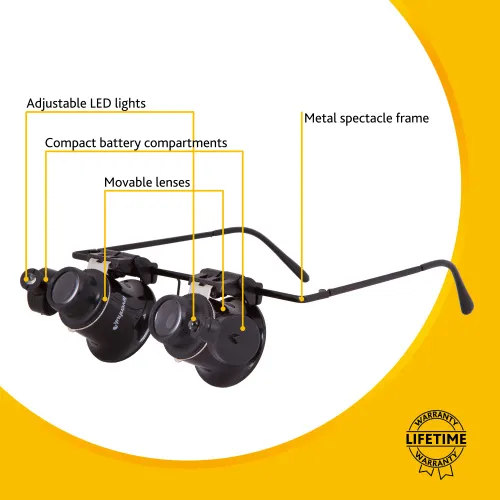 image Levenhuk Zeno Vizor G2 Magnifying Glasses,  12