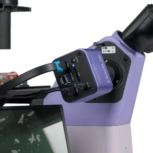 photograph MAGUS Bio VD360 LCD Biological Inverted Digital Microscope,  5