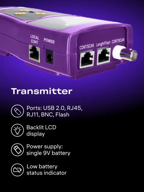 photo Ermenrich NetGeeks NP30 Network Cable Tester,  15