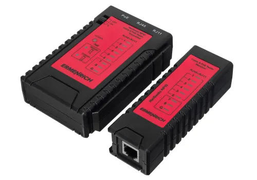 photograph Ermenrich NetGeeks NP10 Cable & PoE Tester,  6