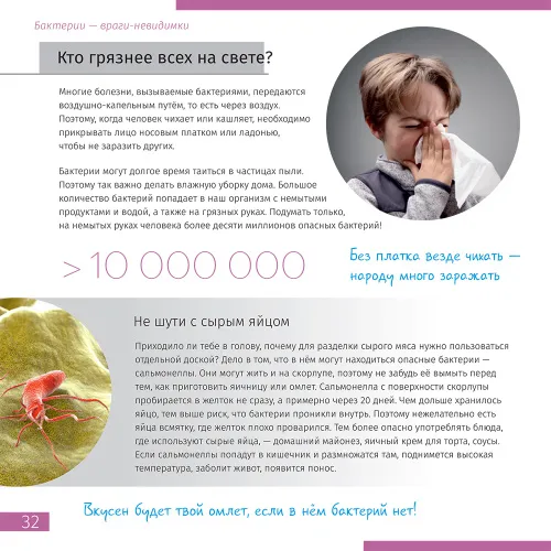 photograph Invisible World. Knowledge book,  6