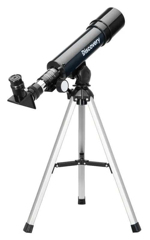 picture Levenhuk Discovery Spark Travel 50 Telescope with book,  10