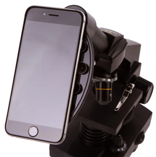 picture Bresser National Geographic 40x–1280x Microscope with Smartphone Holder,  11