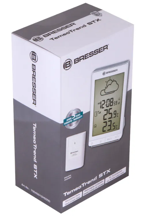 photo Bresser TemeoTrend STX RC Weather Station, white,  12