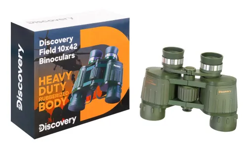 photo Levenhuk Discovery Field 10x42 Binoculars,  11