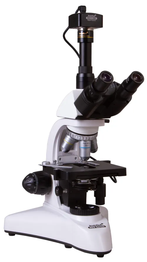 image Levenhuk MED D25T Digital Trinocular Microscope,  10