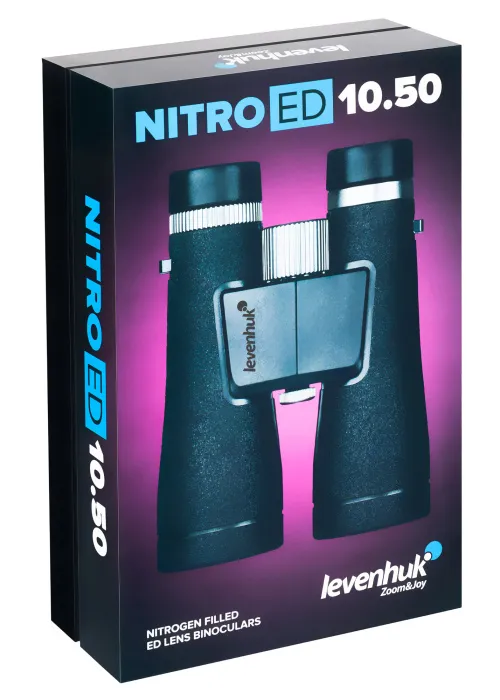 photograph Levenhuk Nitro ED 10x50 Binoculars,  12