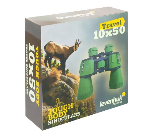 photograph Levenhuk Travel 10x50 Binoculars,  12