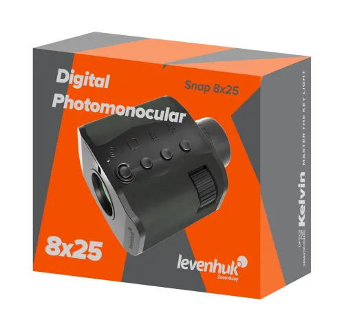 picture Levenhuk Kelvin Snap 8x25 Digital Photomonocular,  8