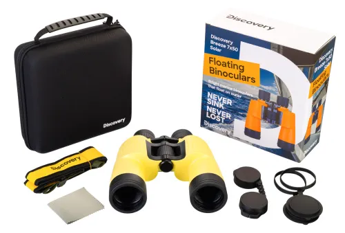 photograph Levenhuk Discovery Breeze 7x50 Floating Binoculars,  4