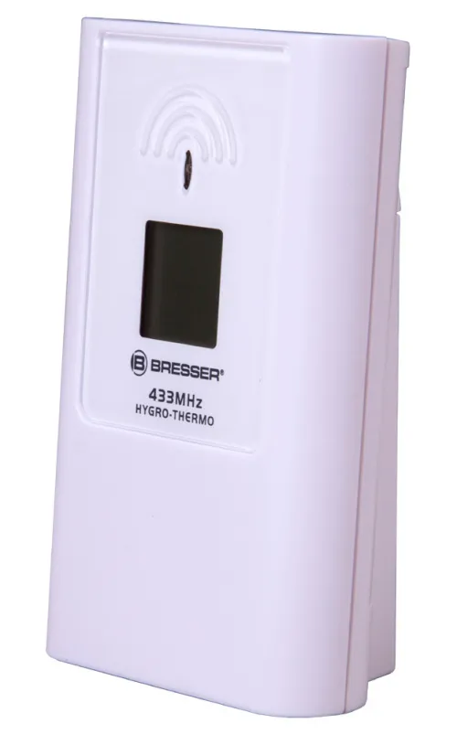 photograph Bresser TemeoTrend JC LCD RC Weather Station (Wall clock), white,  8