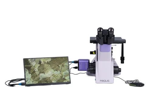 image MAGUS Metal VD700 LCD Metallurgical Inverted Digital Microscope,  7