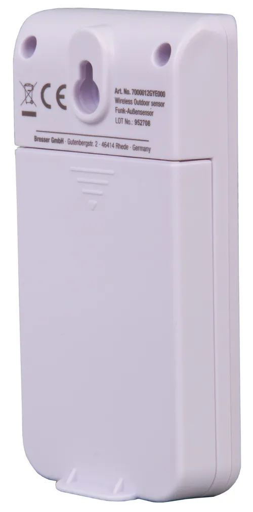 photograph Bresser MyClimate Thermo/Hygrometer Clock, white,  13