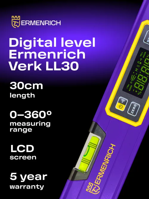 image Ermenrich Verk LL30 Digital Level,  8
