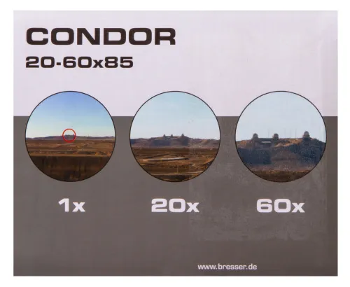 photo Bresser Condor 20–60x85 Spotting Scope,  20