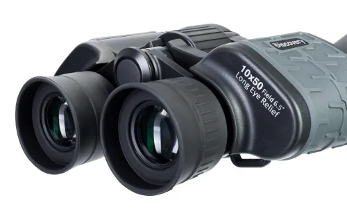 photo Levenhuk Discovery Flint 10x50 Binoculars,  11