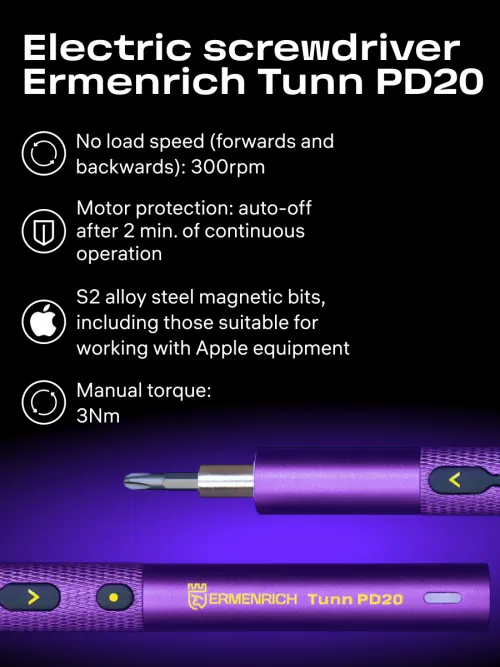 photograph Ermenrich Tunn PD20 Electric Screwdriver,  11