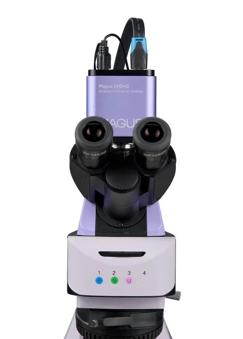 photograph MAGUS Lum D460L LCD Fluorescence Digital Microscope,  11