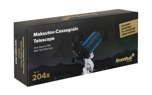 image Levenhuk New Skyline PRO MAK 102/1300 SQ2 Telescope,  13