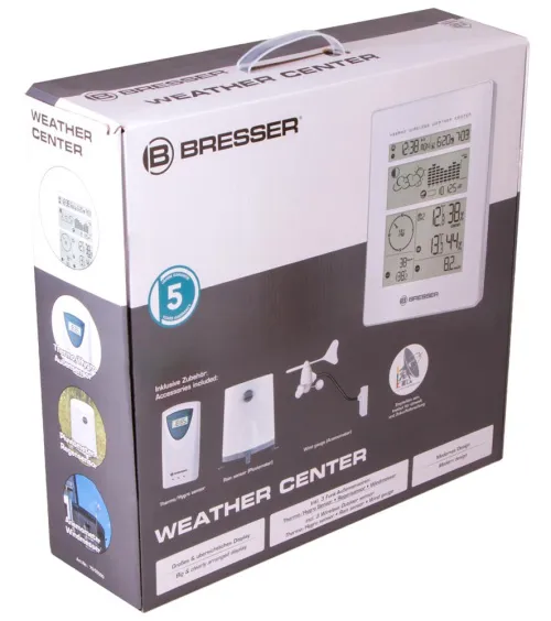 photo Bresser RC Weather Station, white,  13