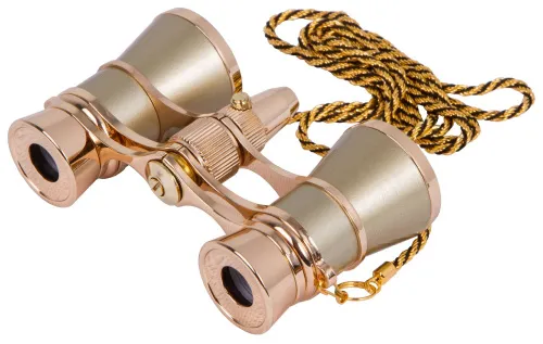 image Levenhuk Broadway 325F Opera Glasses (with LED light and chain),  5