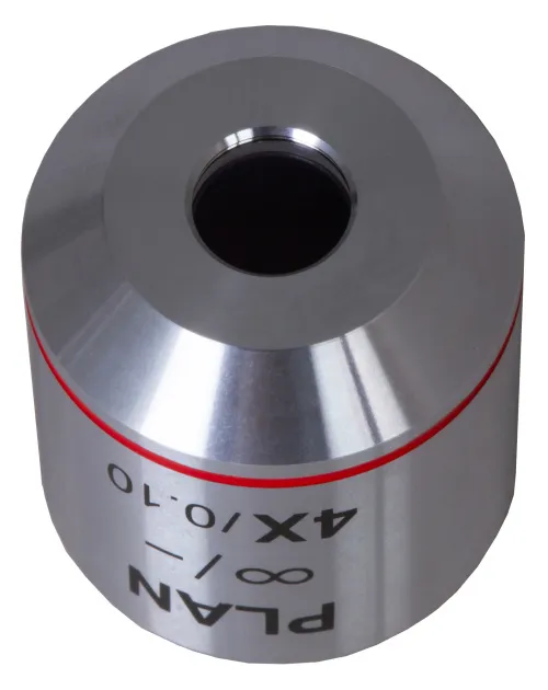 photo Levenhuk MED 4x Infinity Plan Achromatic Objective,  4