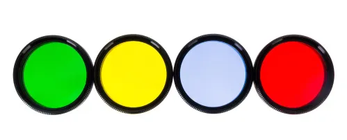 photo Levenhuk Solar System F4 Filter Set,  4