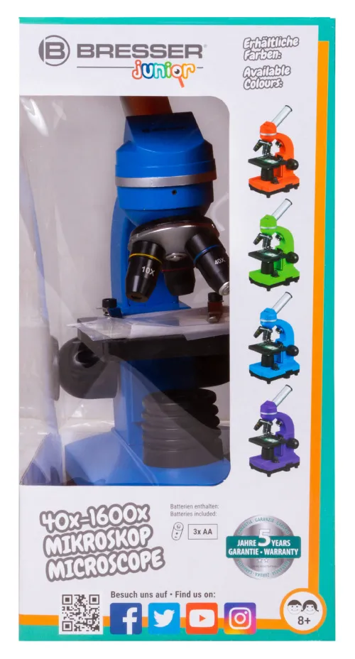 picture Bresser Junior Biolux SEL 40–1600x Microscope,  13