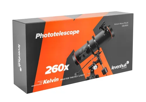 photo Levenhuk Kelvin Nova PLUS 130/650 Phototelescope,  18