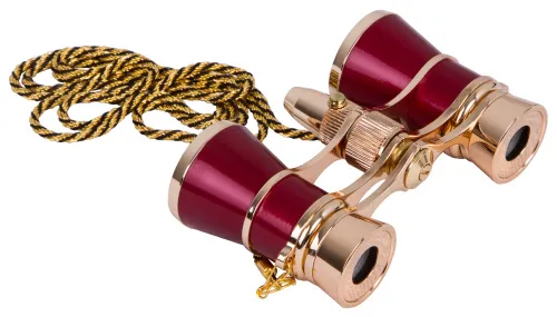 image Levenhuk Broadway 325F Opera Glasses (with LED light and chain),  6