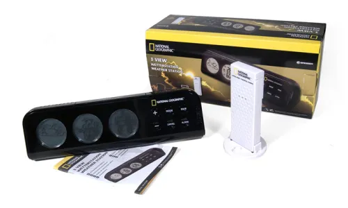 photo Bresser National Geographic Meteo Station, 3 screens,  2