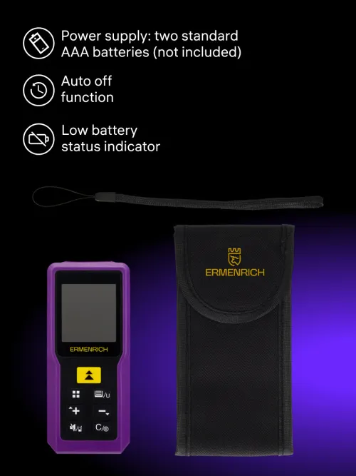 photo Ermenrich Reel PRO GM100 Laser Meter,  10