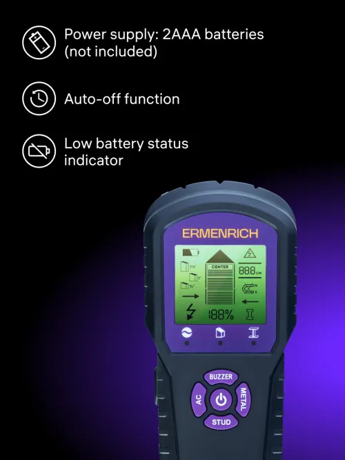 picture Ermenrich Ping SM60 Stud Detector,  10