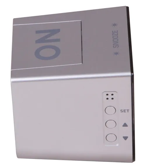 image Bresser FlipMe Tabletop Alarm Clock, silver,  6