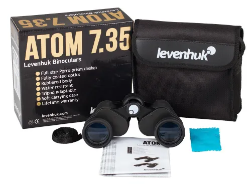 photo Levenhuk Atom 7x35 Binoculars,  2