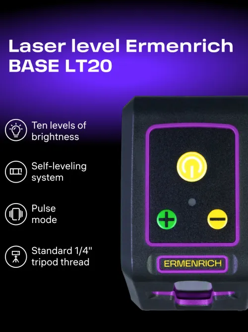 photograph Ermenrich BASE LT20 Laser Level,  12